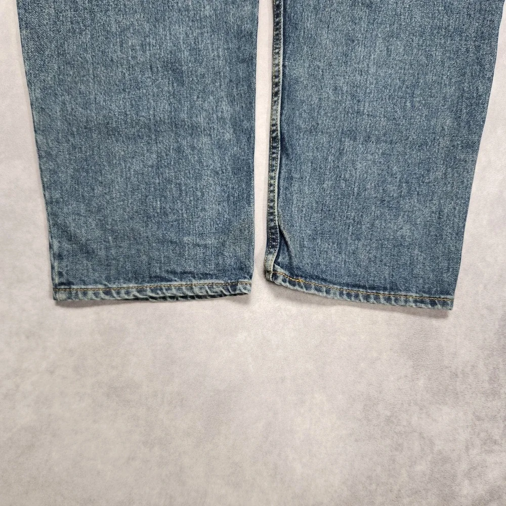 Levis 550 Mens Relaxed Fit Tapered Leg Jeans Medium Wash Blue 38x30